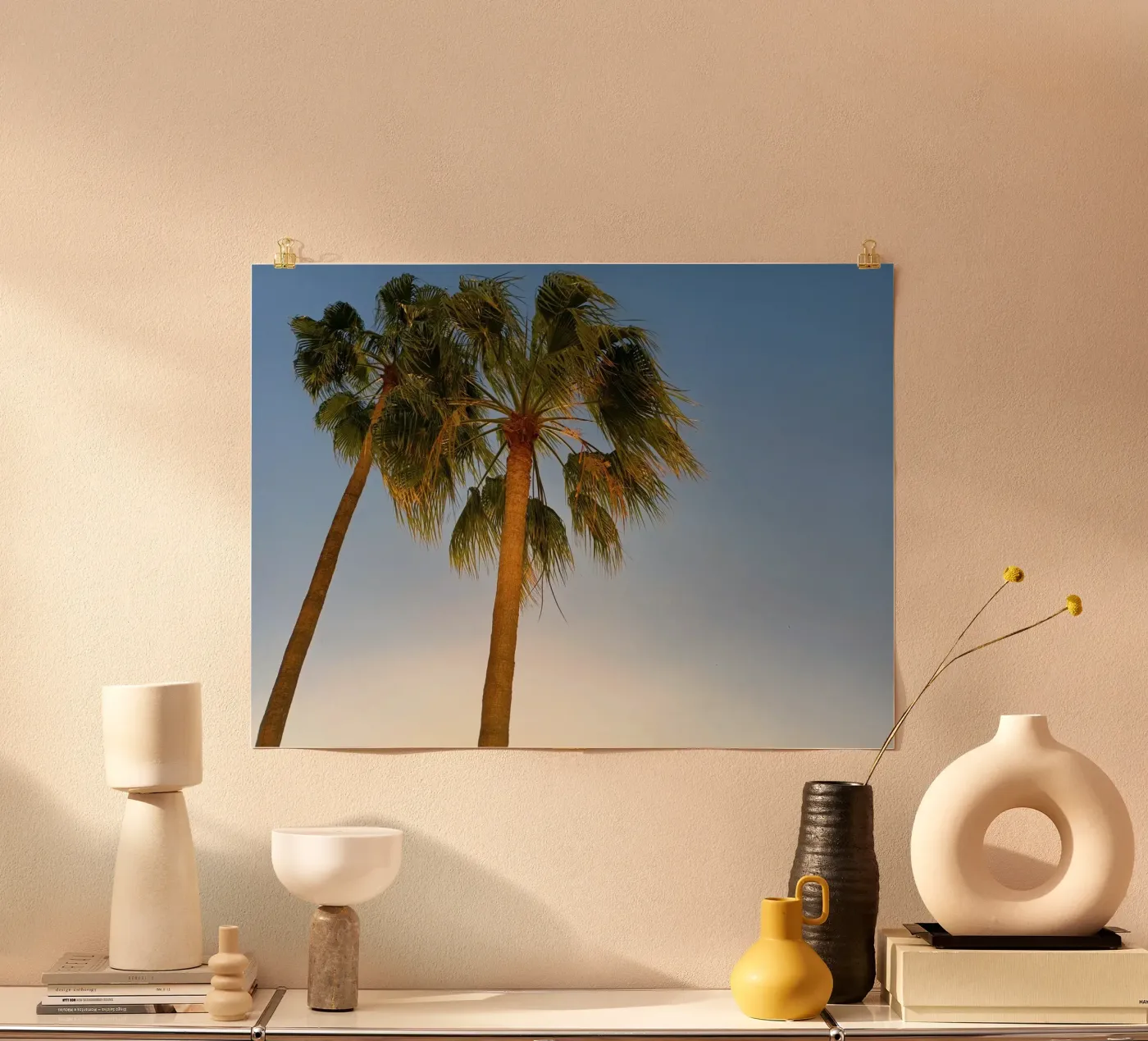 Palmen poster van Massimo Frascogna