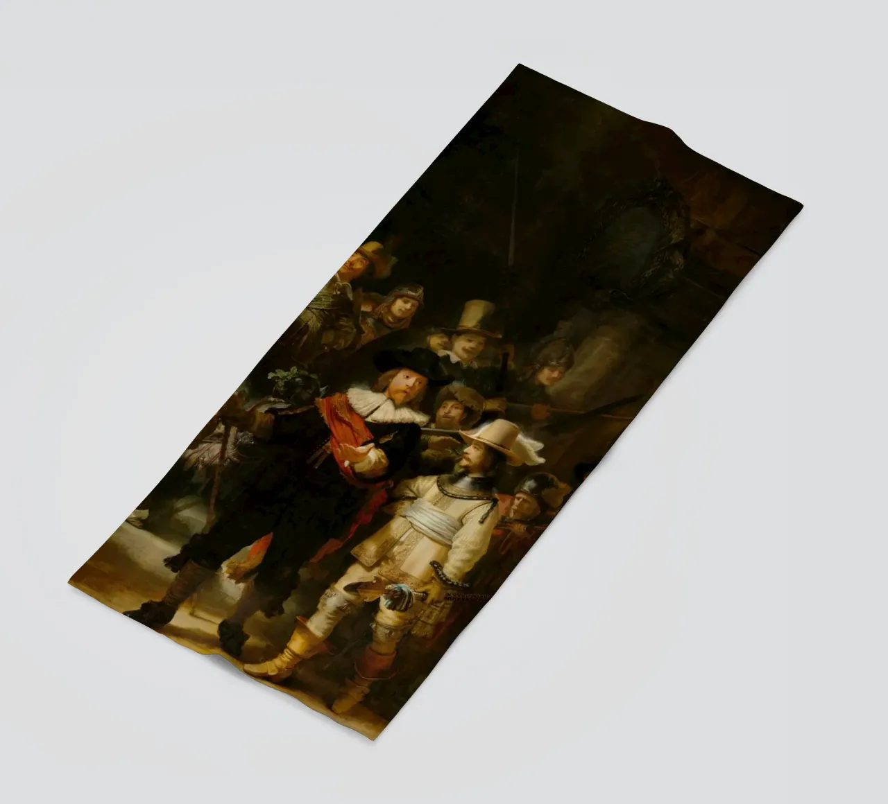 Rembrandt - La ronda di notte (1642) telo mare da Wirla