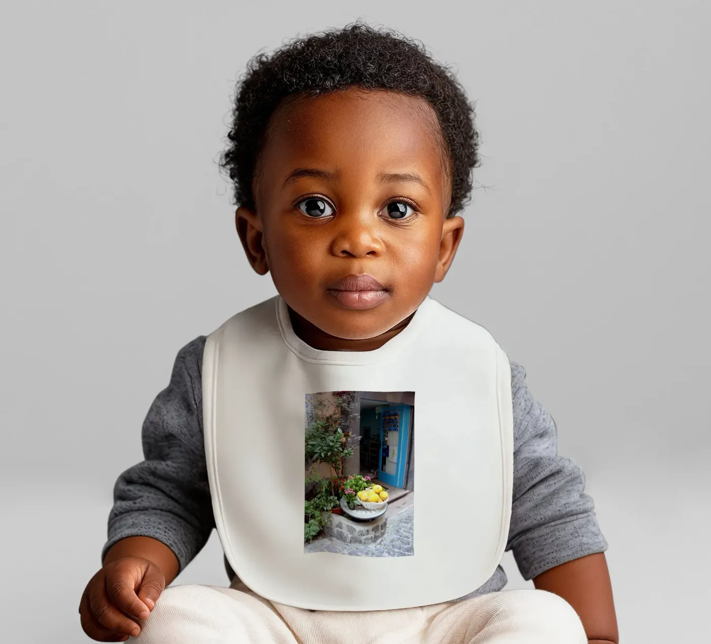 Procida baby bib by Massimo Frascogna