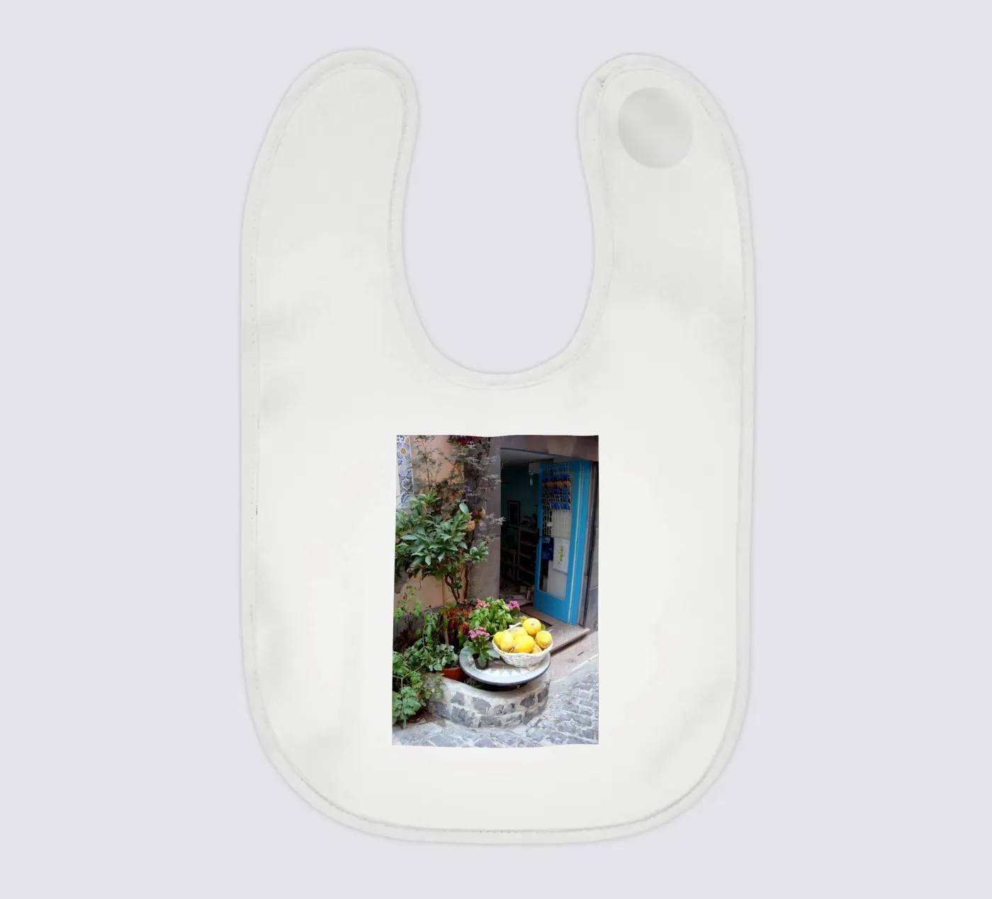 Procida baby bib by Massimo Frascogna