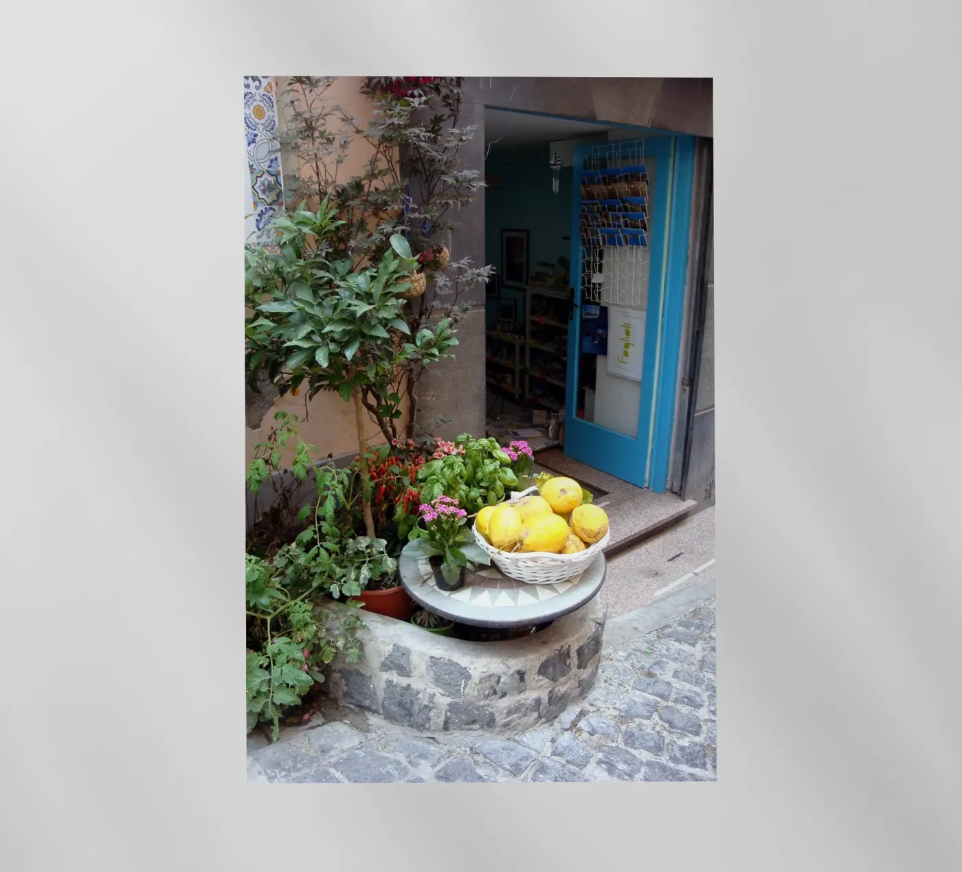 Procida Backlit Folie von Massimo Frascogna