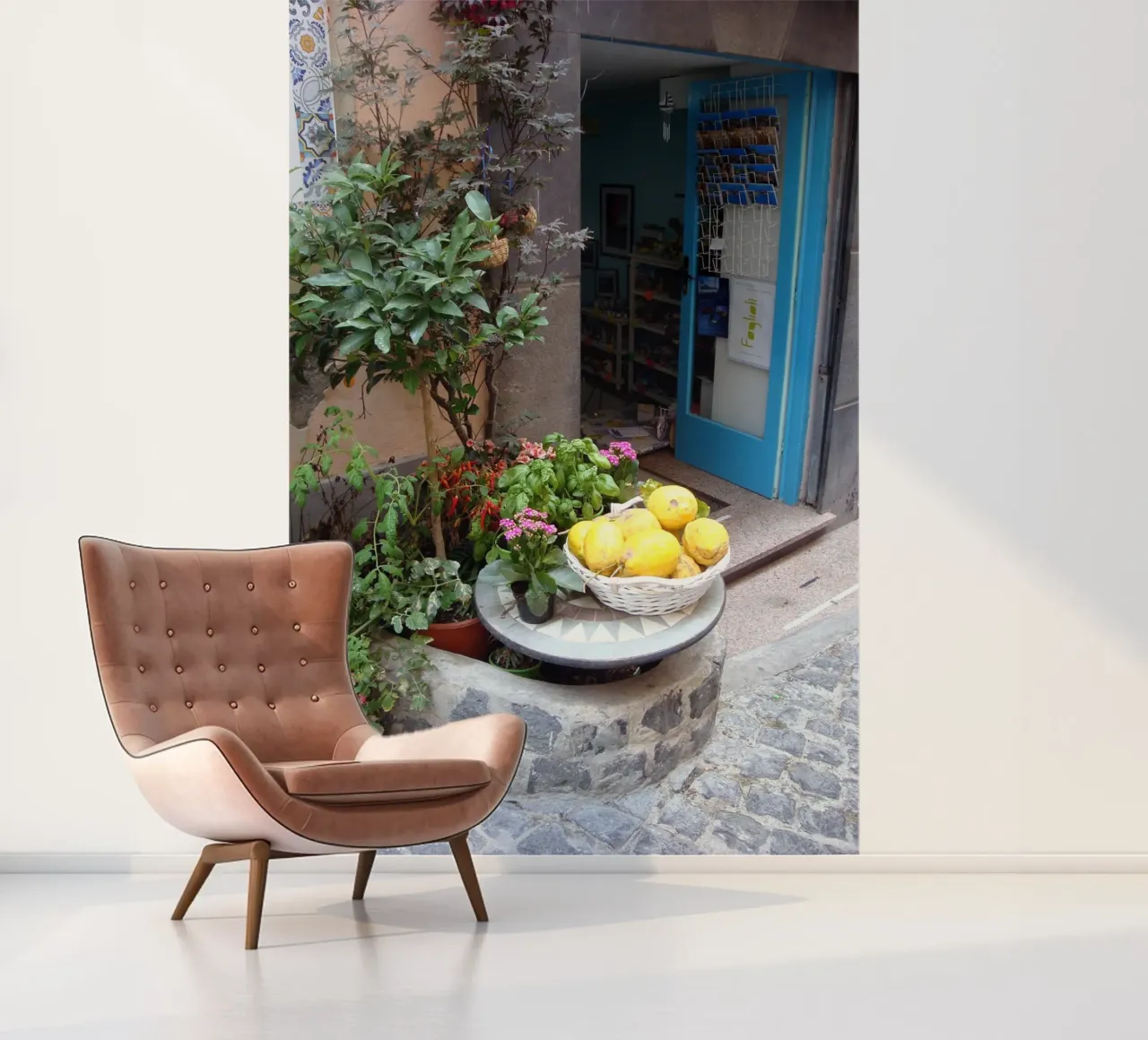 Procida fotobehang van Massimo Frascogna