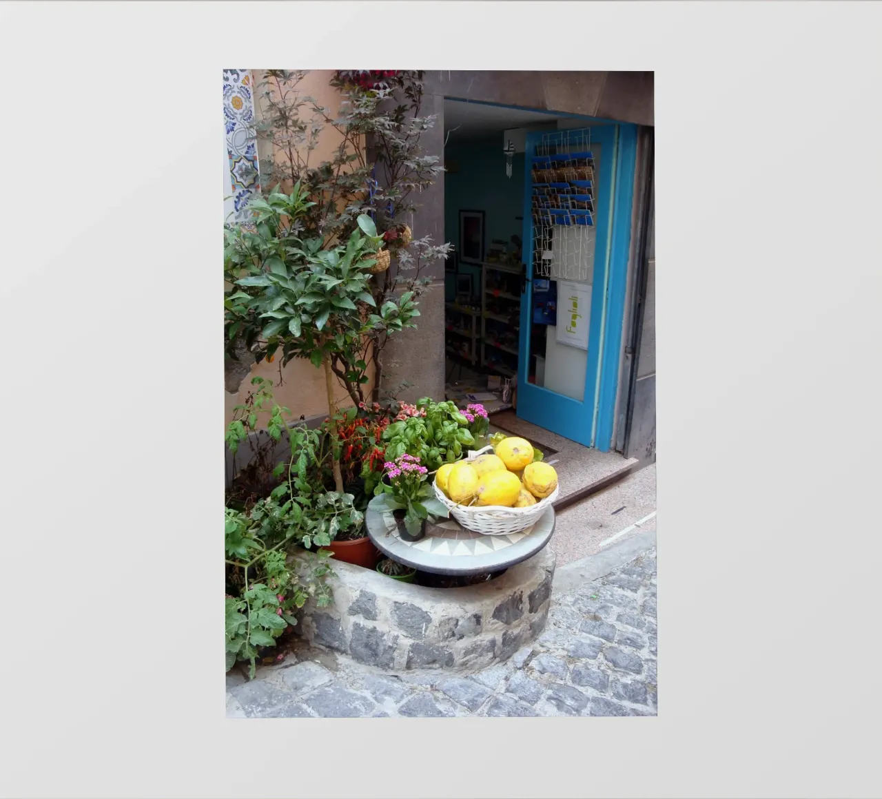 Procida fotobehang van Massimo Frascogna