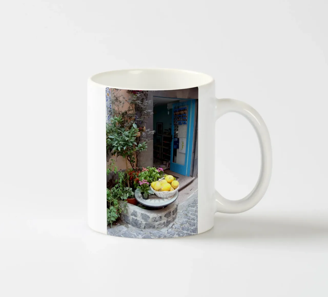 Procida ceramic mug by Massimo Frascogna