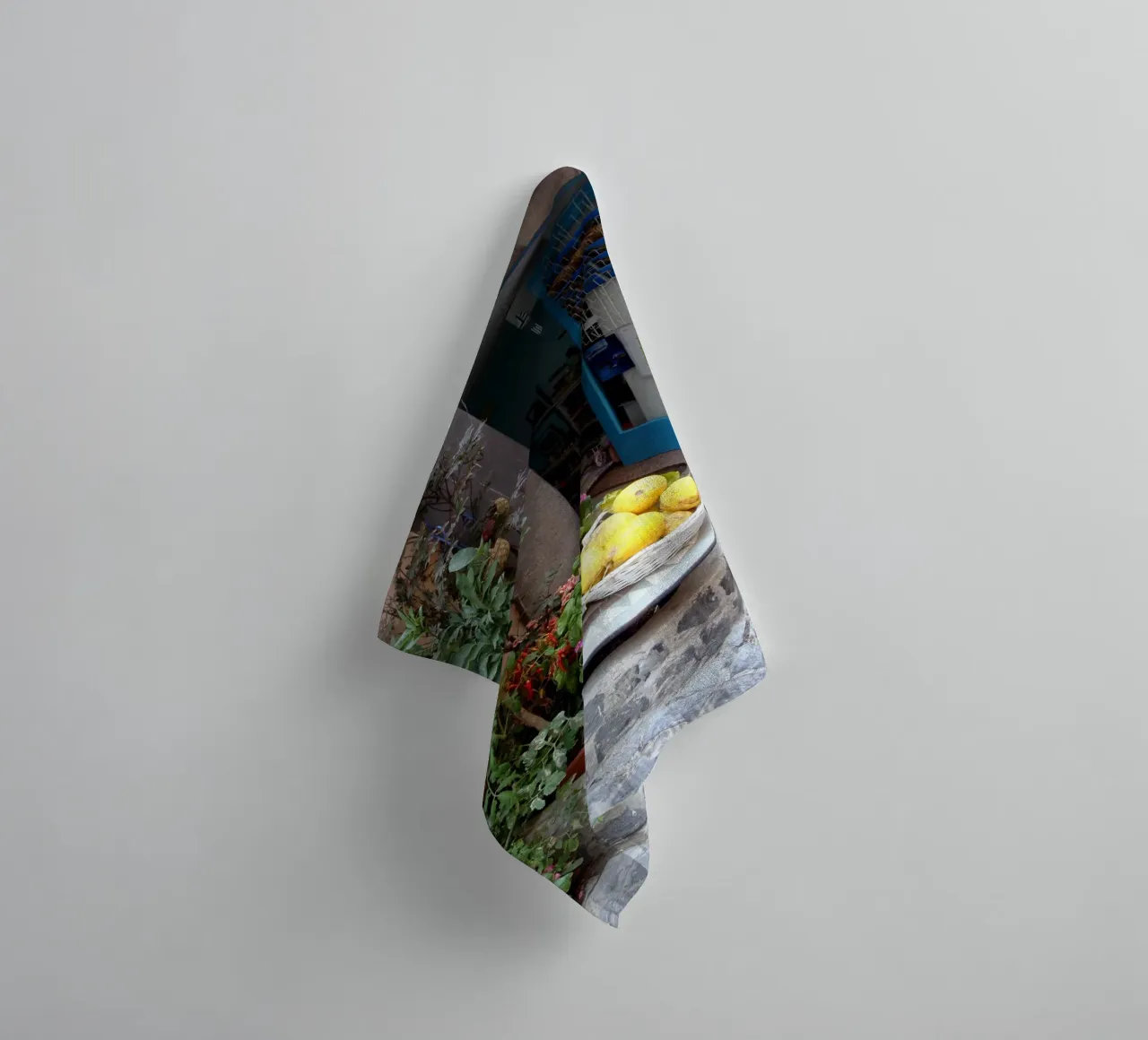 Procida badhanddoek van Massimo Frascogna