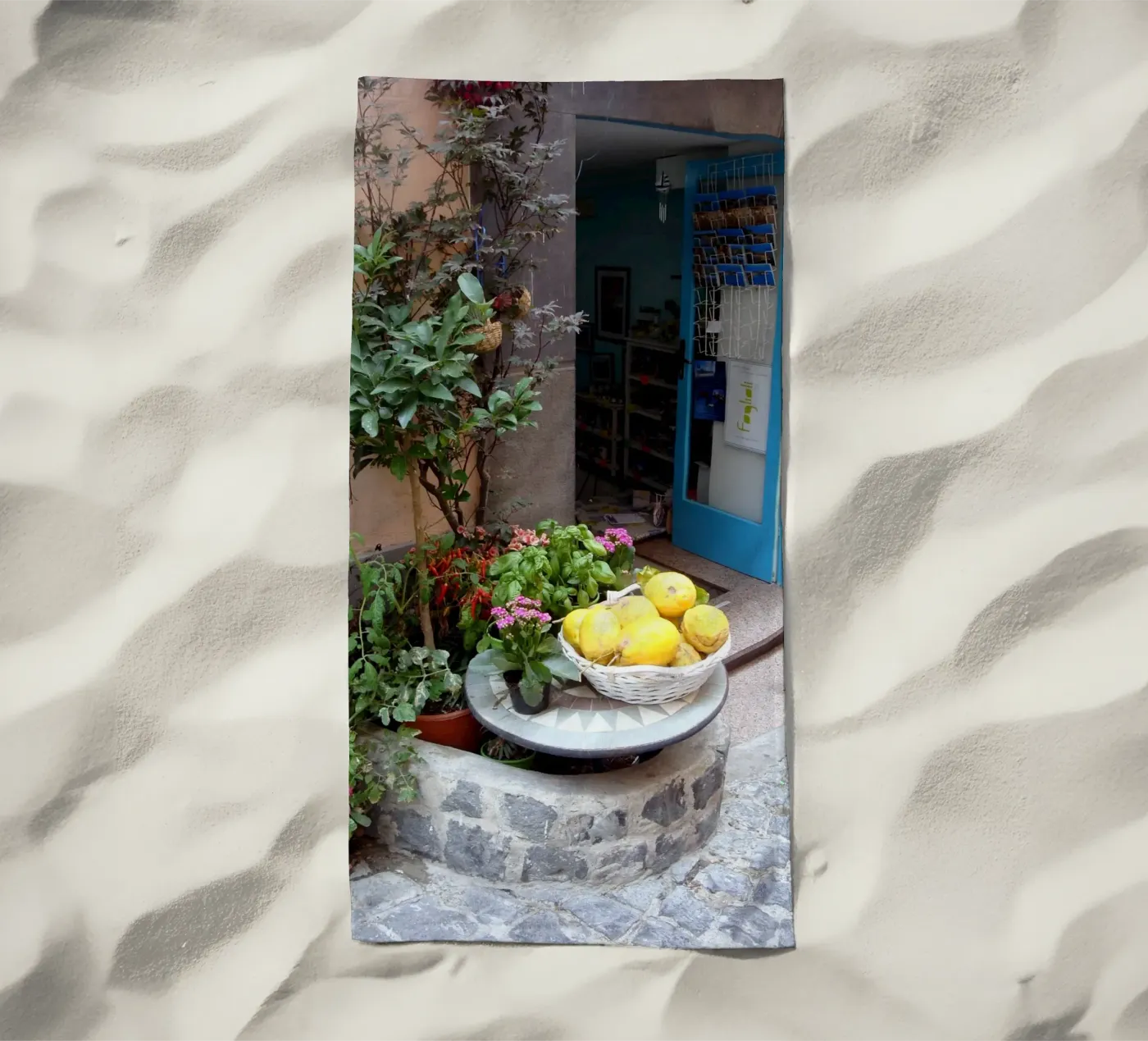 Procida strandhanddoek van Massimo Frascogna