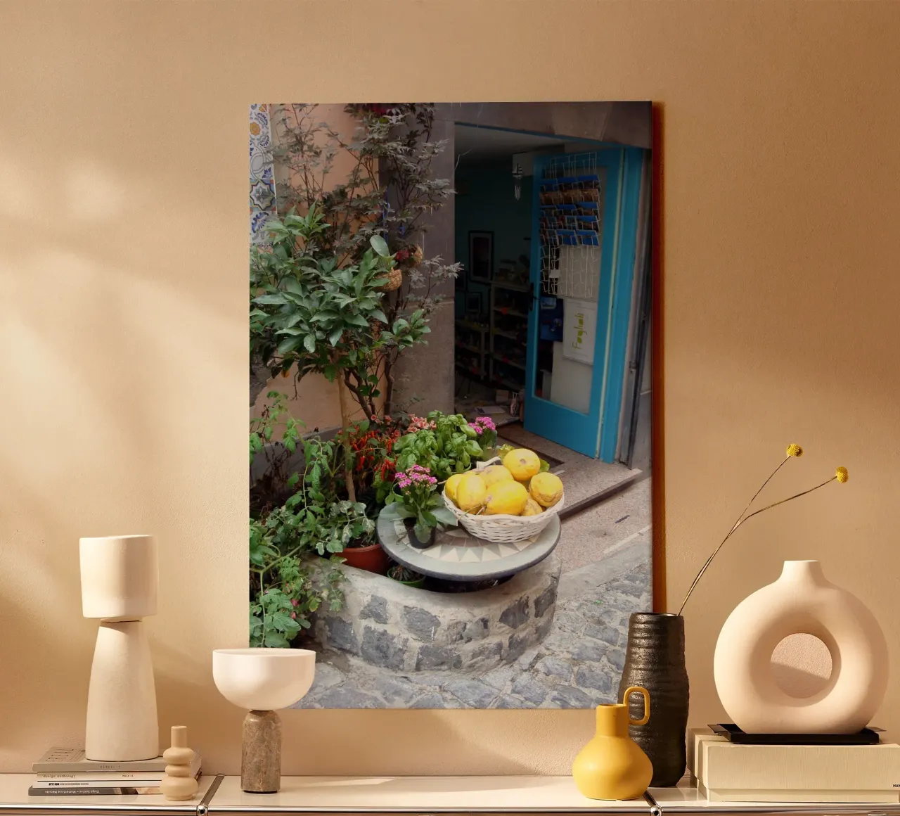 Procida canvas van Massimo Frascogna