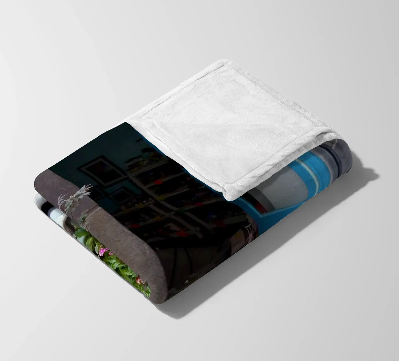 Procida Fleecedecke von Massimo Frascogna