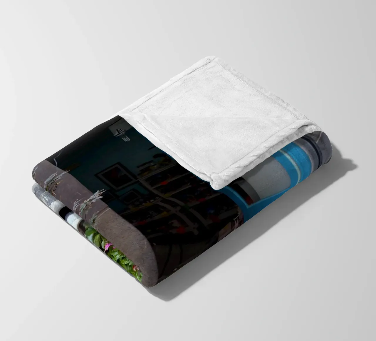 Procida Fleecedecke von Massimo Frascogna