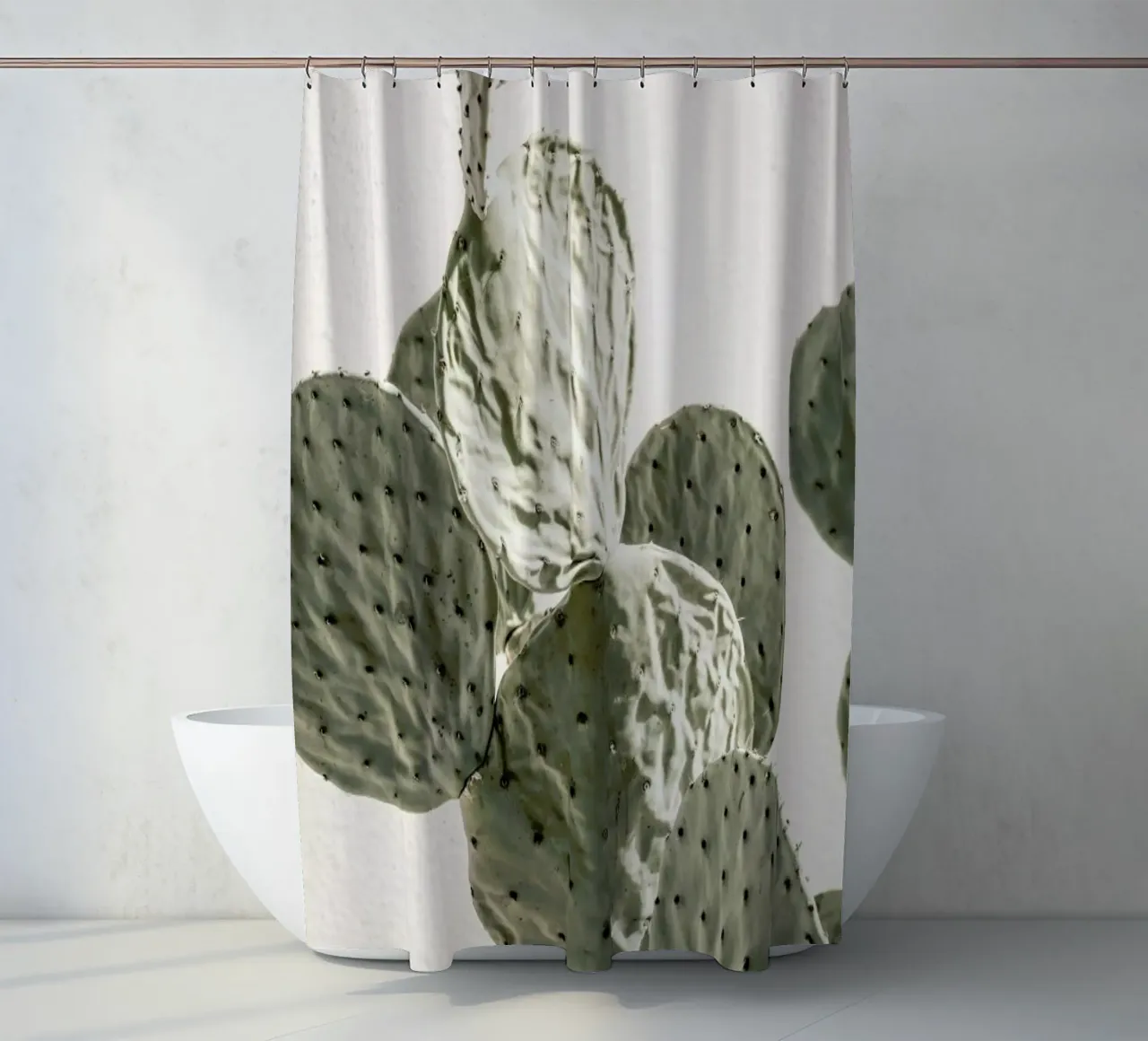 Mexi Catus 02 shower curtain by Shot By Clint