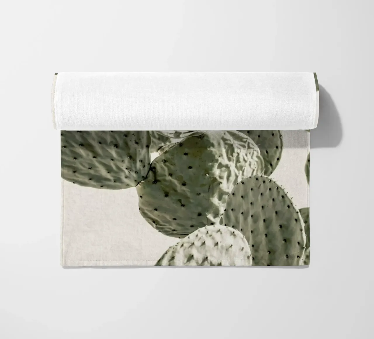 Mexi Catus 02 beach towel by Shot By Clint