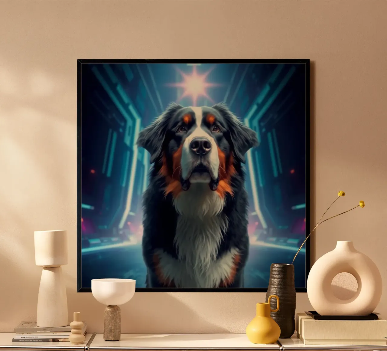 Bellissimo cane da montagna bernese #37 poster da Yumis.Beargang.and.Me