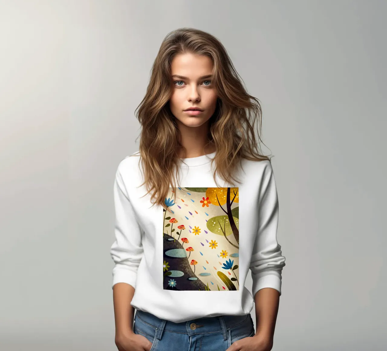 la foresta incantata felpa da 🐹 BABY ART PRINTS