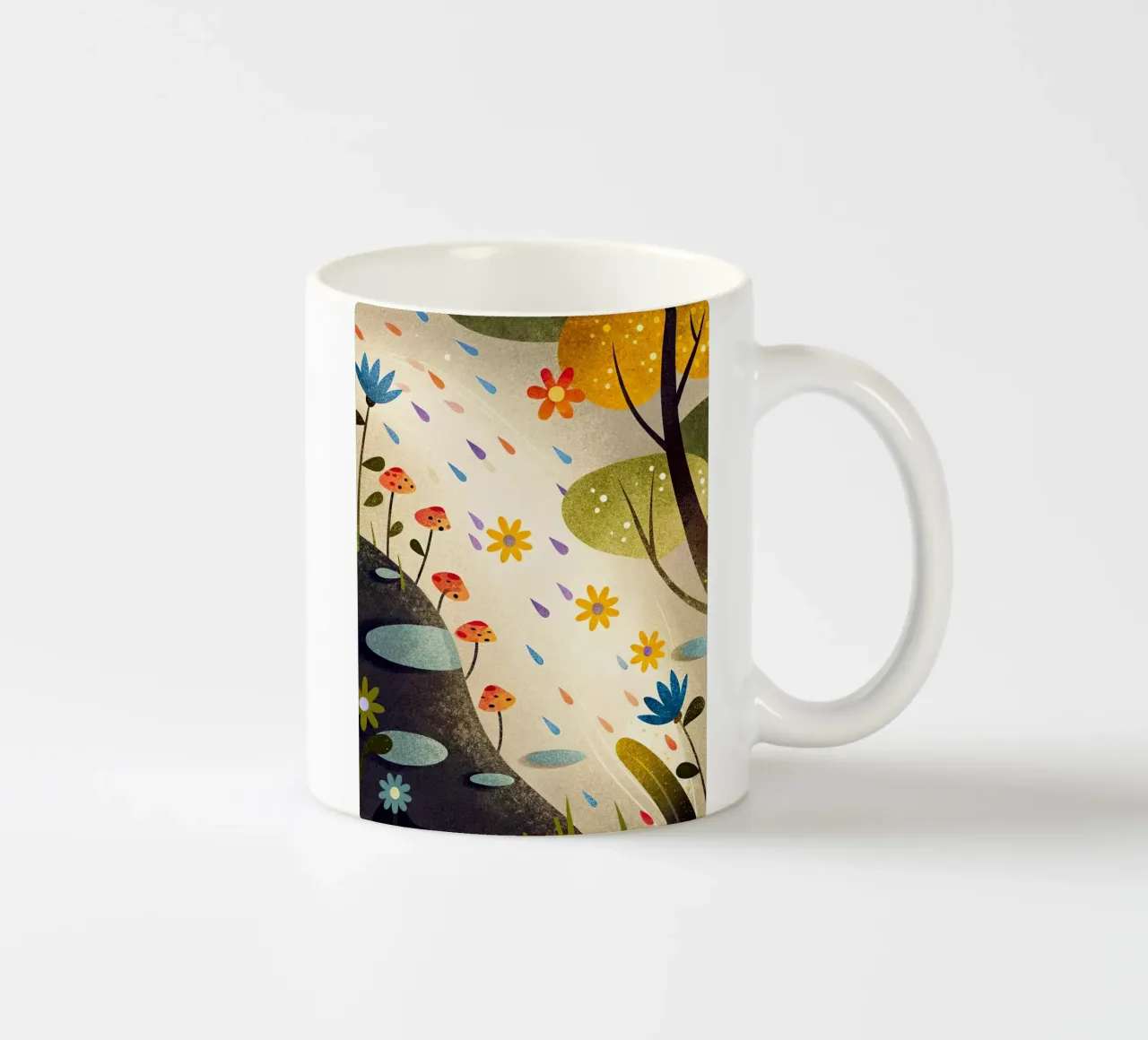 la foresta incantata tazza in ceramica da 🐹 BABY ART PRINTS