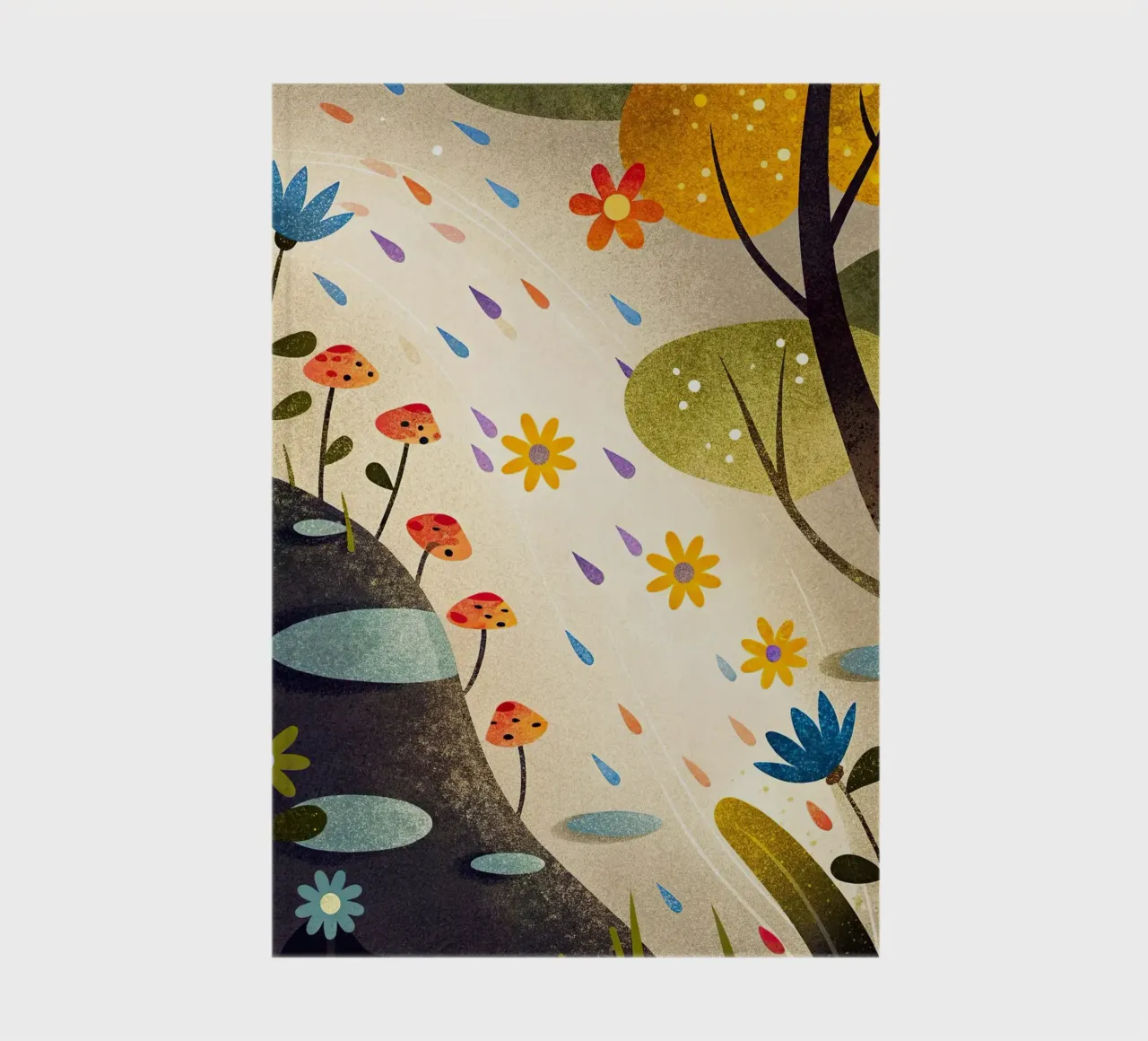 the enchanted forest notebook by 🐹 BABY ART PRINTS