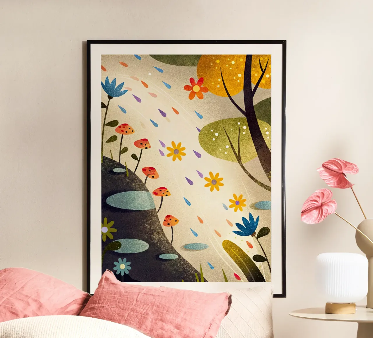 la foresta incantata poster da 🐹 BABY ART PRINTS