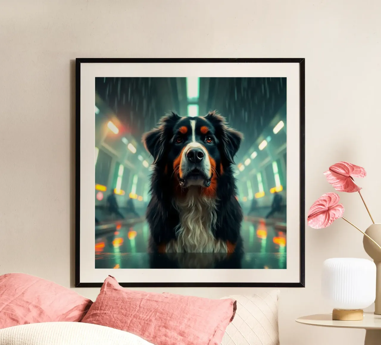 Bellissimo cane da montagna bernese #38 poster da Yumis.Beargang.and.Me