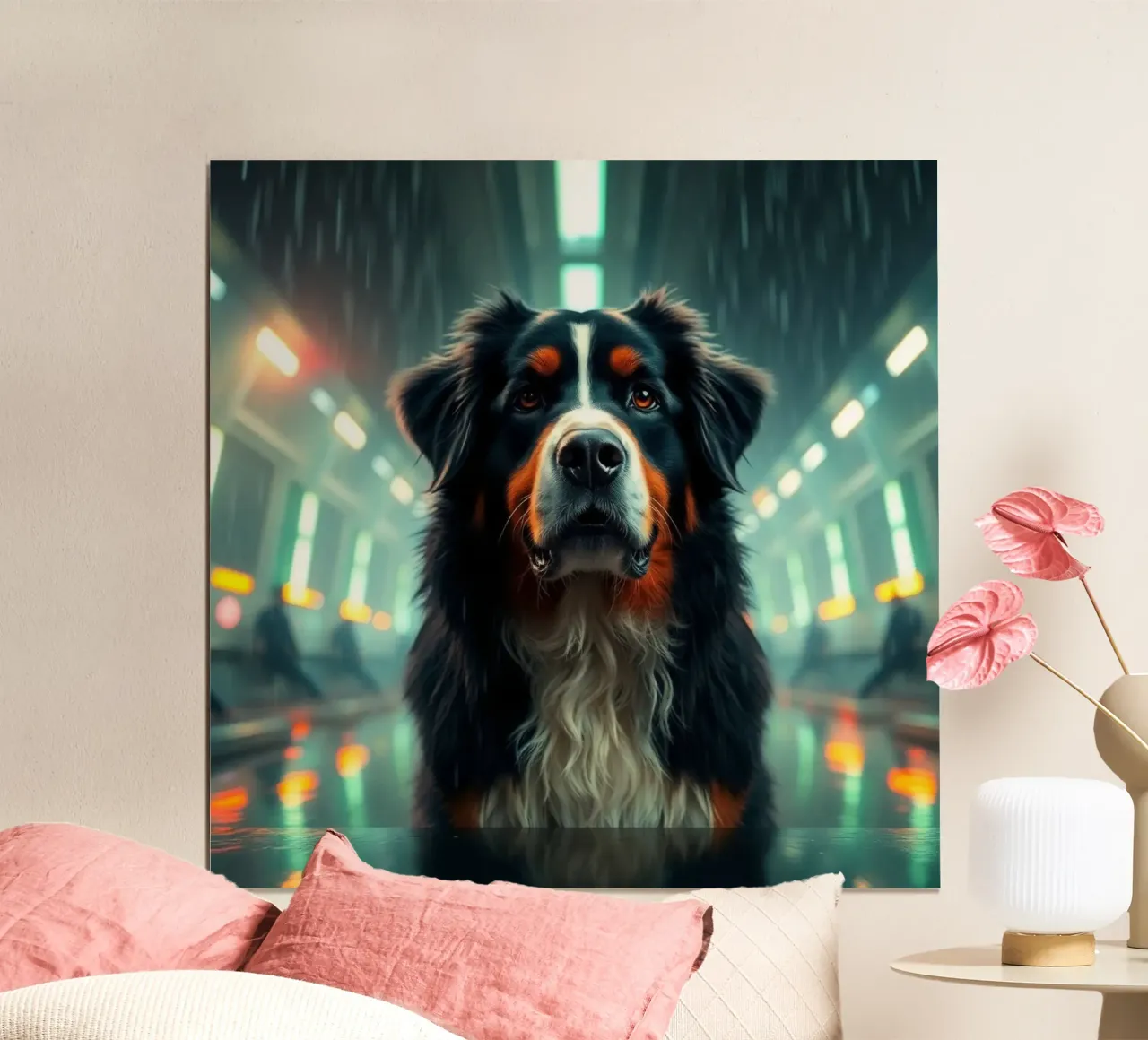 Bellissimo cane da montagna bernese #38 poster da Yumis.Beargang.and.Me