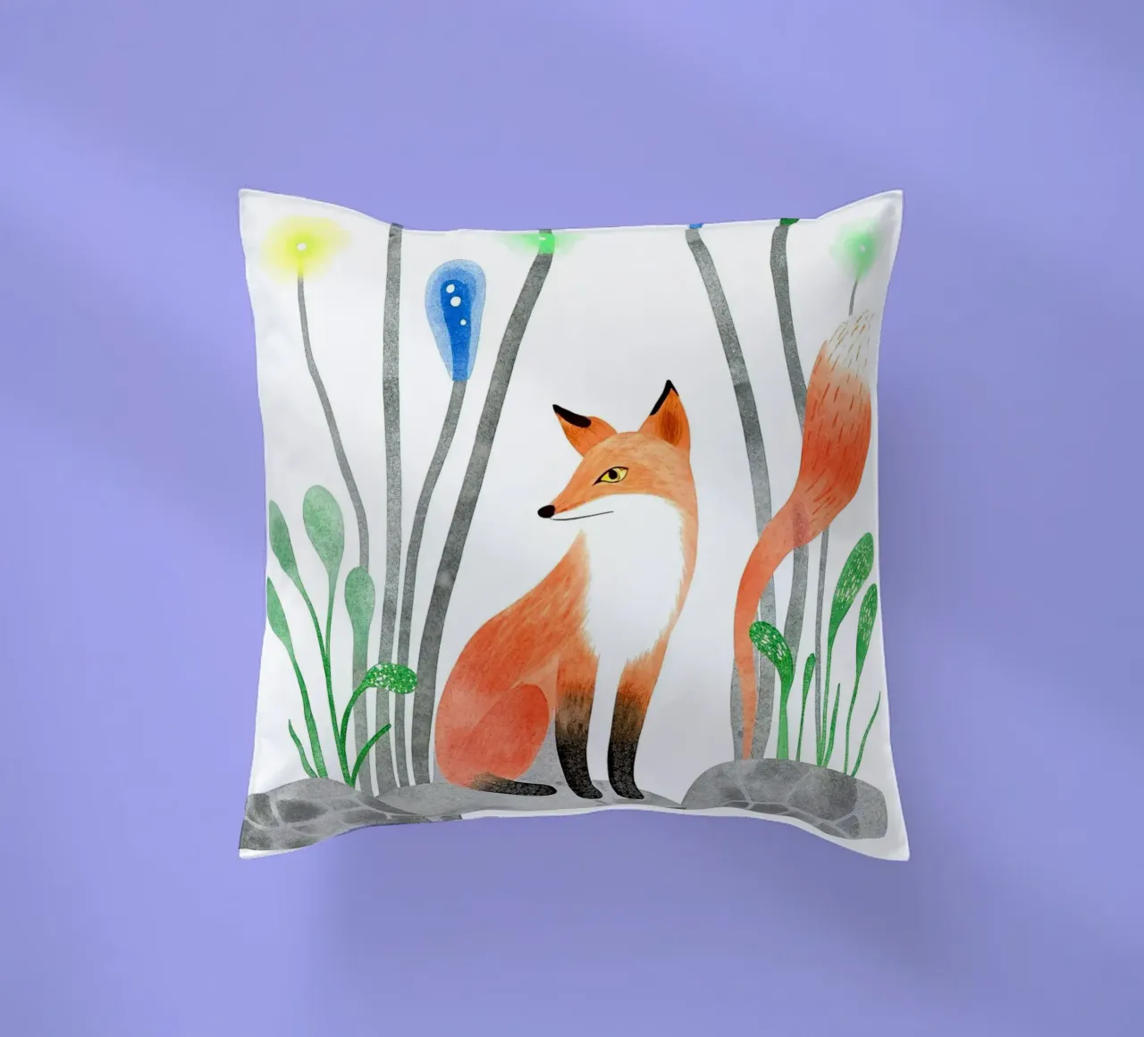 La coda della volpe cuscino da 🐹 BABY ART PRINTS