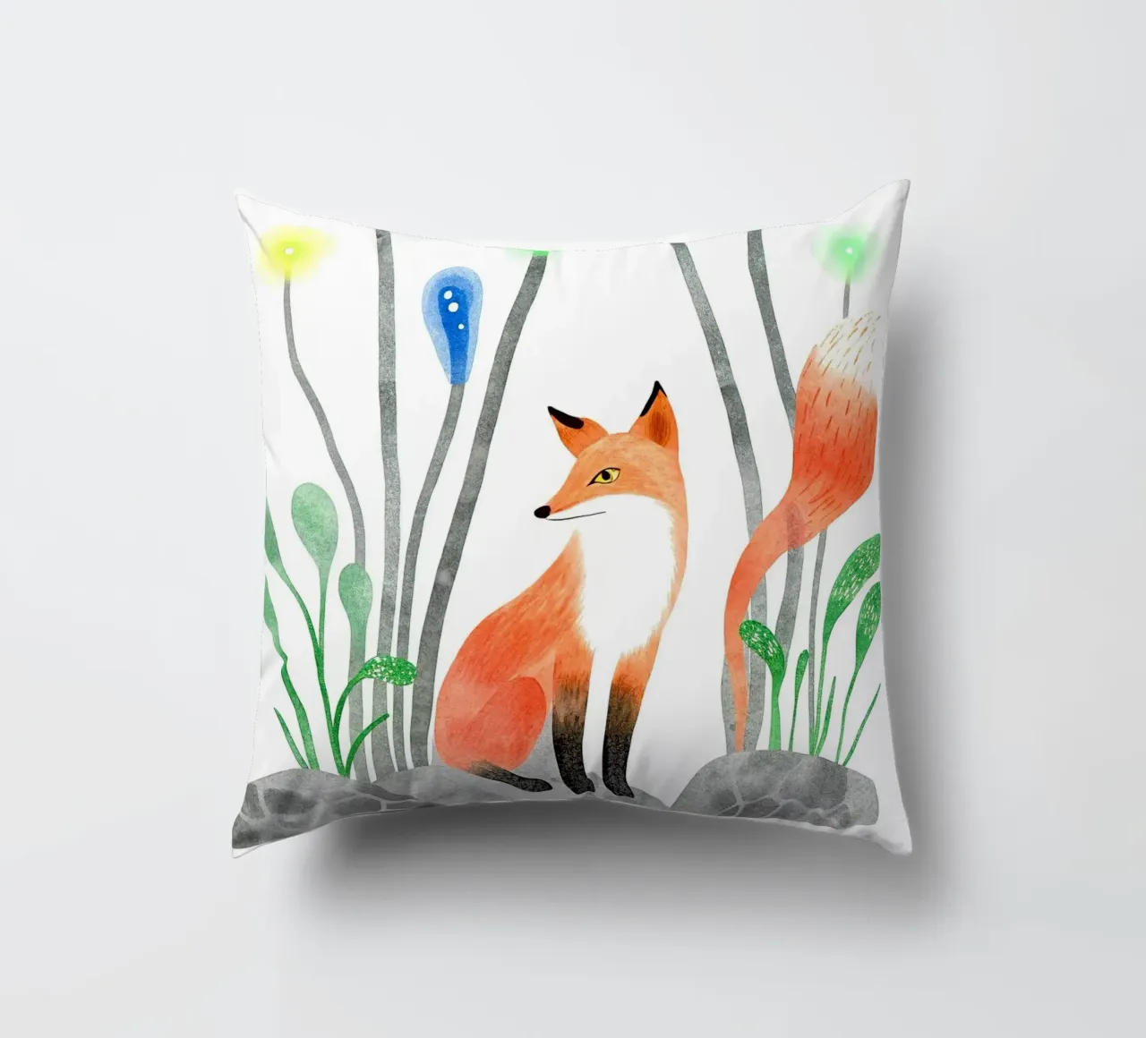 La coda della volpe cuscino da 🐹 BABY ART PRINTS