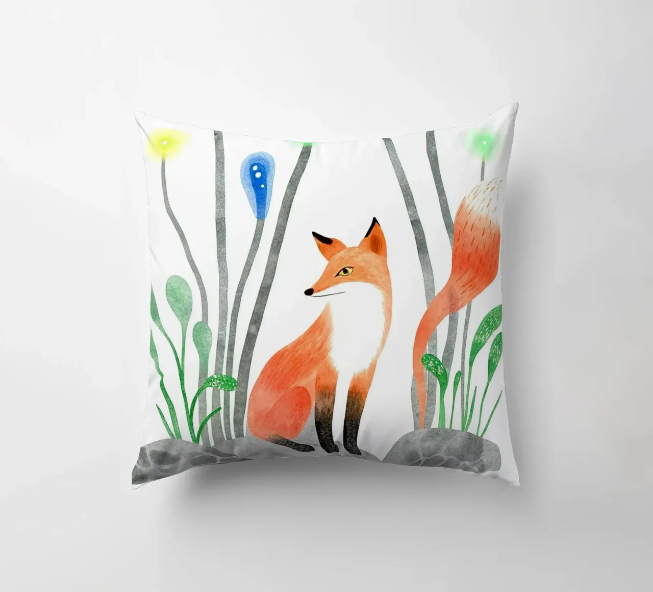 La coda della volpe cuscino da 🐹 BABY ART PRINTS