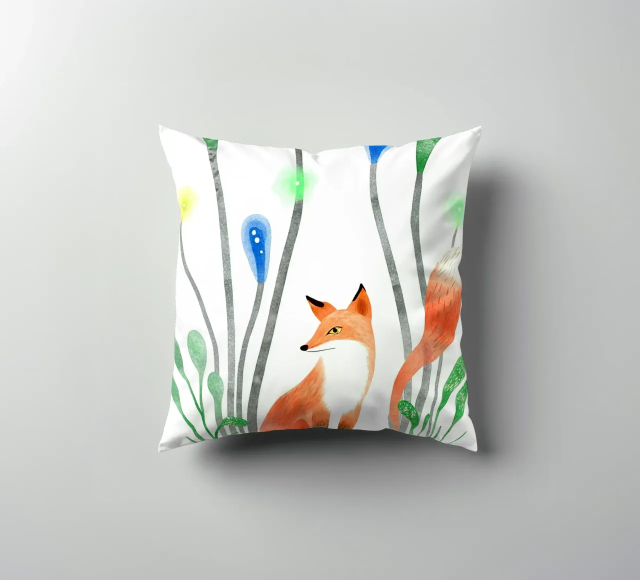 La coda della volpe cuscino da 🐹 BABY ART PRINTS