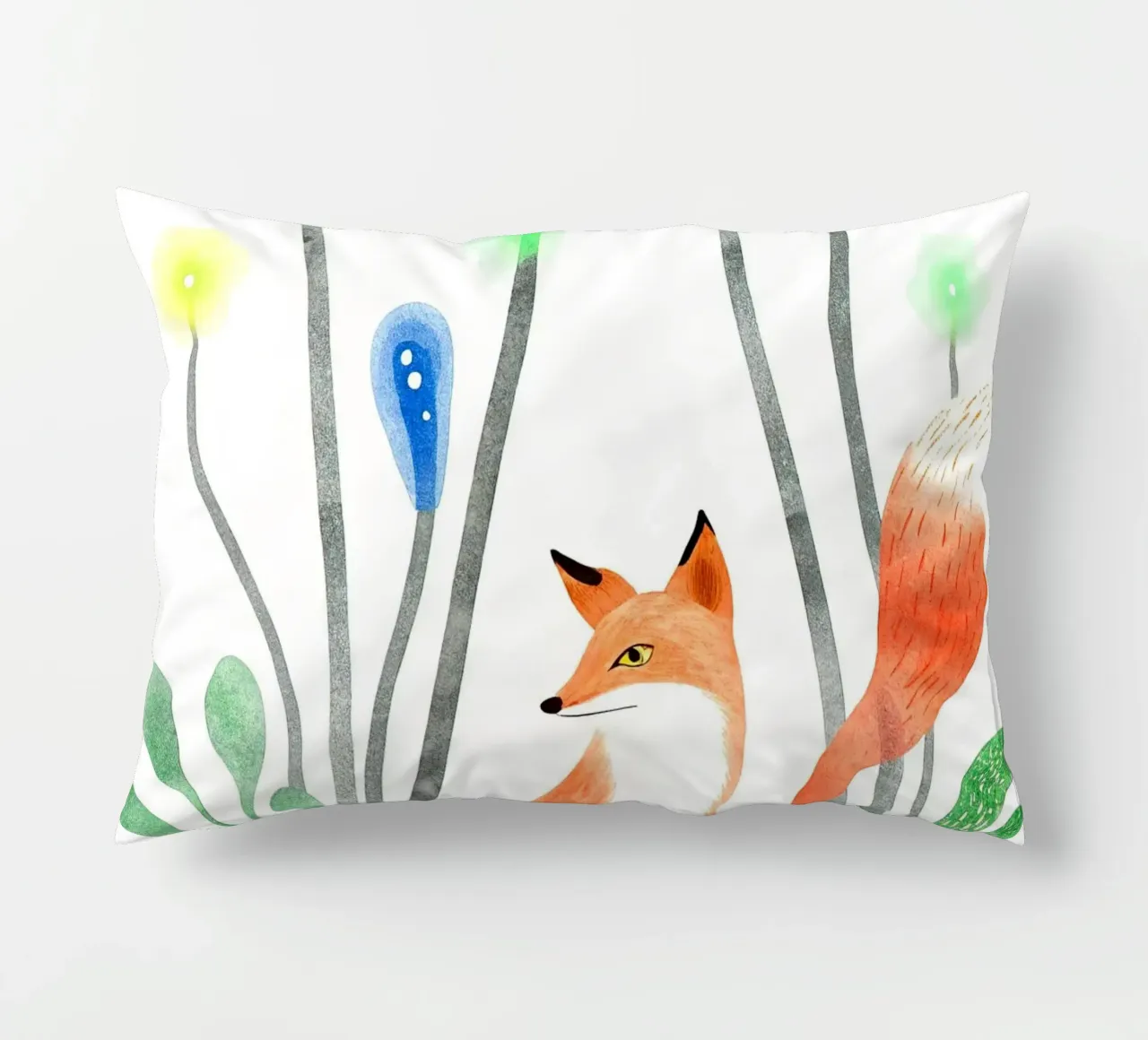 La coda della volpe cuscino da 🐹 BABY ART PRINTS