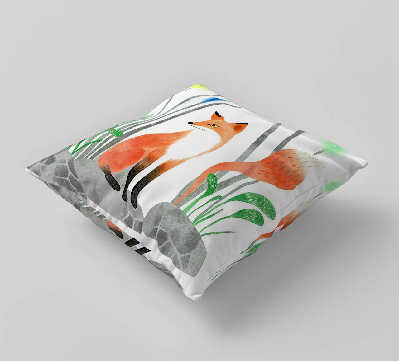 La coda della volpe cuscino da 🐹 BABY ART PRINTS