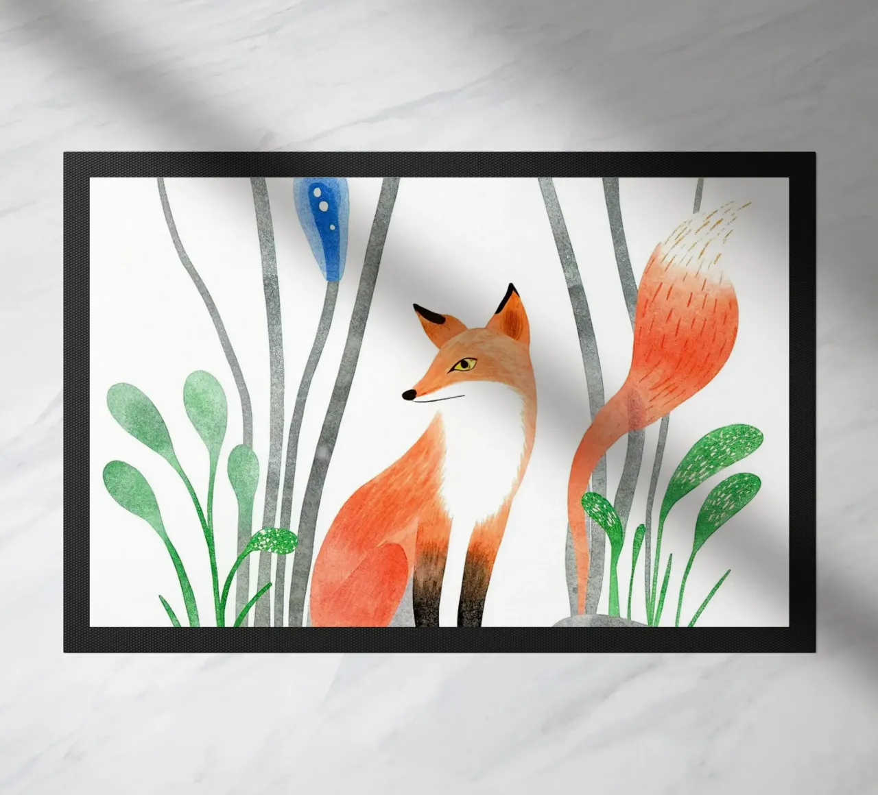 La coda della volpe zerbino da 🐹 BABY ART PRINTS