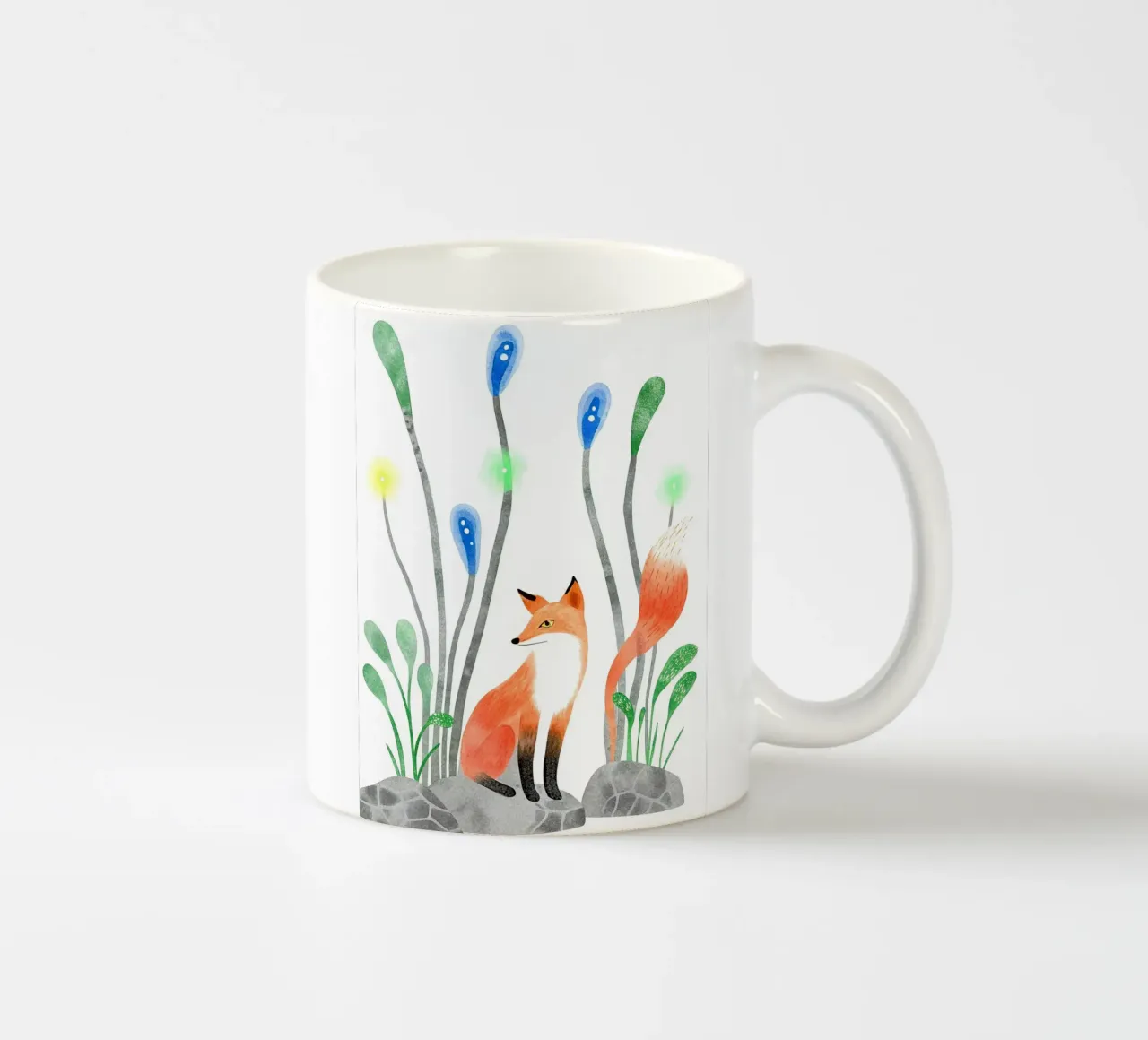 La coda della volpe tazza in ceramica da 🐹 BABY ART PRINTS