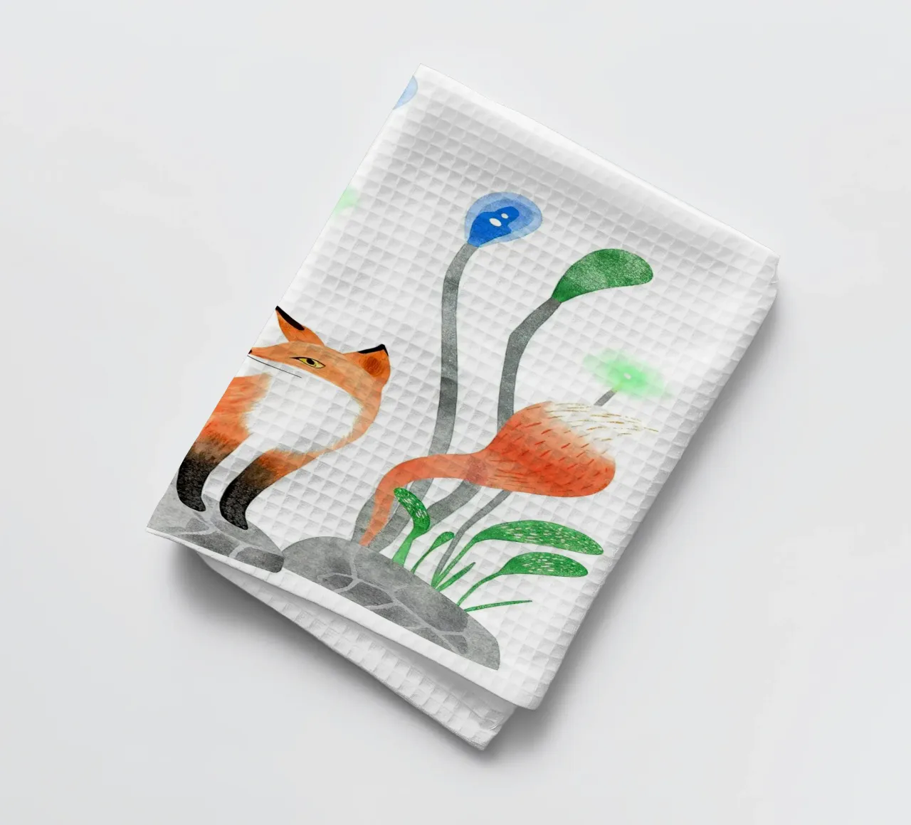 La coda della volpe canovaccio da cucina da 🐹 BABY ART PRINTS