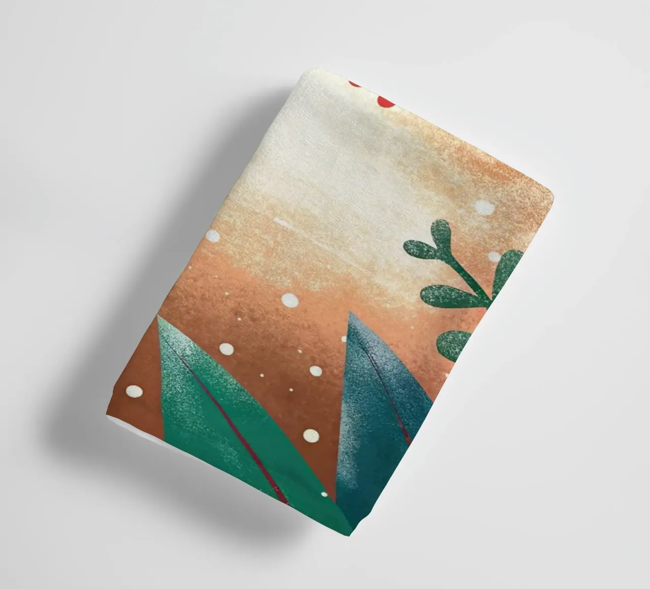 the forest frog towel by 🐹 BABY ART PRINTS