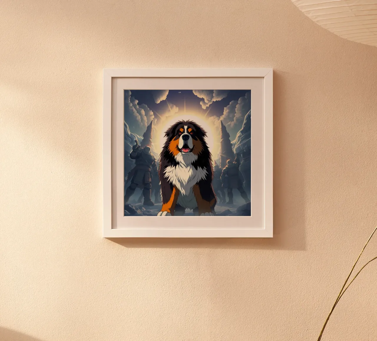 Bellissimo cane da montagna bernese #40 poster da Yumis.Beargang.and.Me