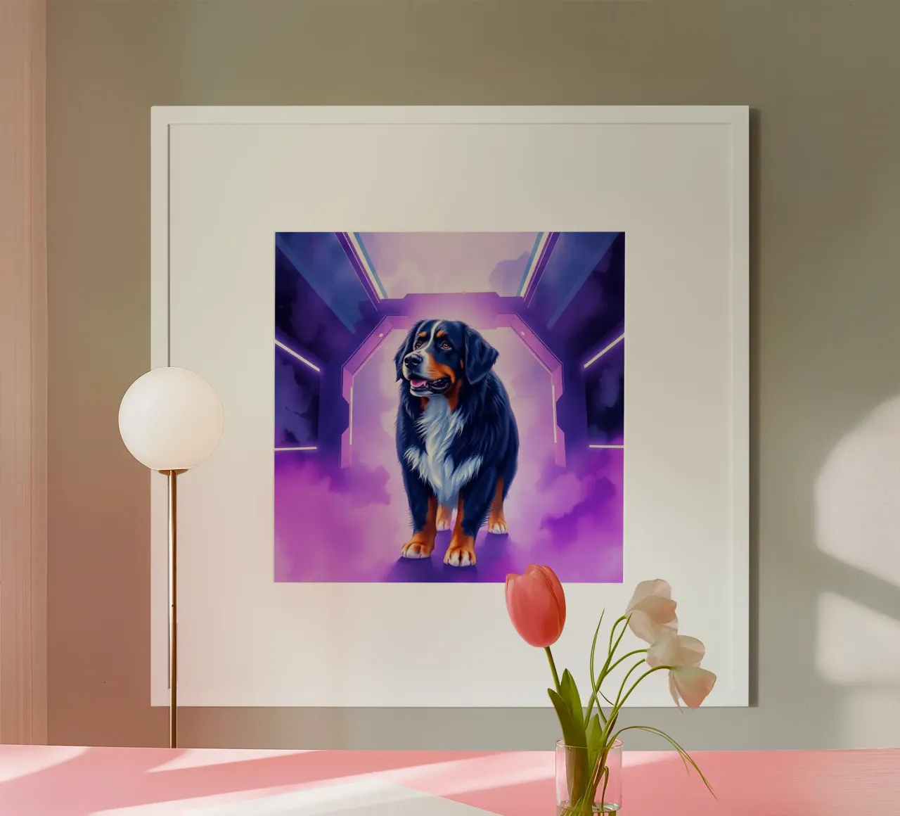 Bellissimo cane da montagna bernese #41 poster da Yumis.Beargang.and.Me