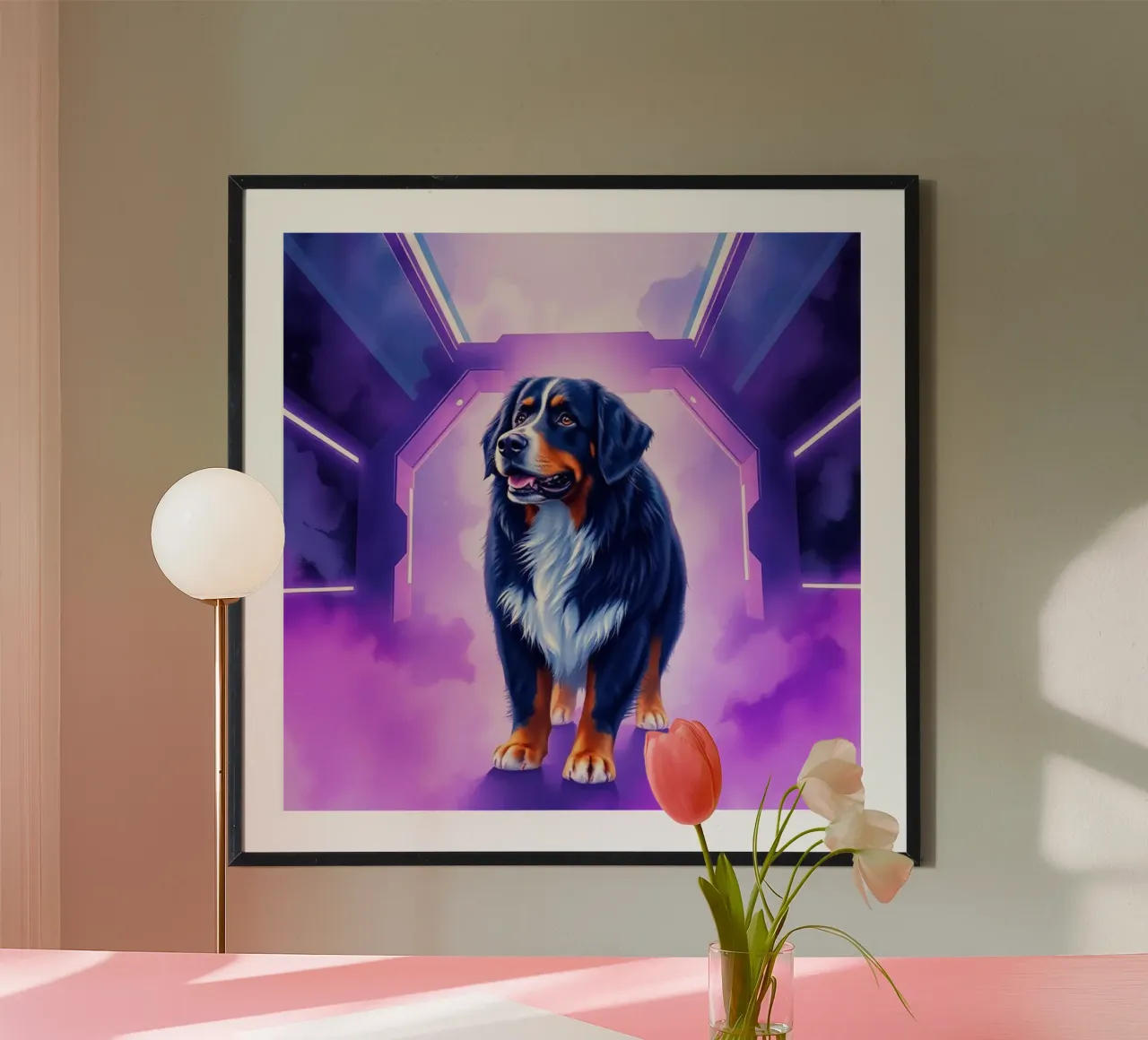 Bellissimo cane da montagna bernese #41 poster da Yumis.Beargang.and.Me