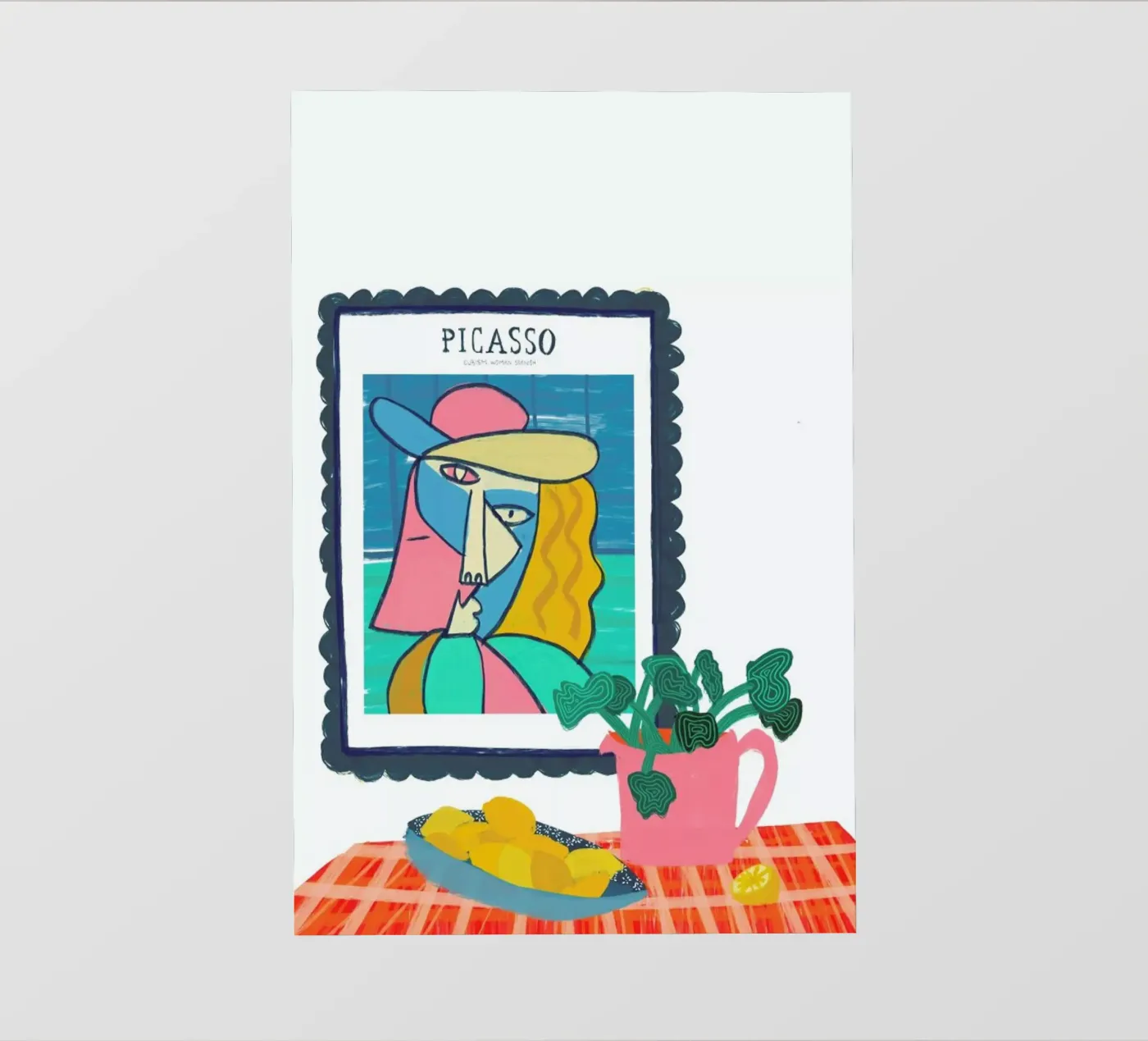 Kitchen Setup pvc cover by Maria Kritzas