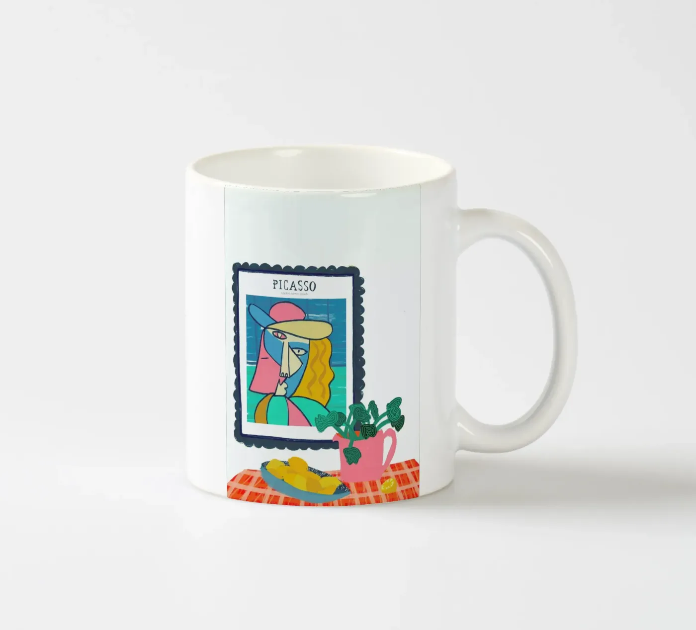 Kitchen Setup ceramic mug by Maria Kritzas