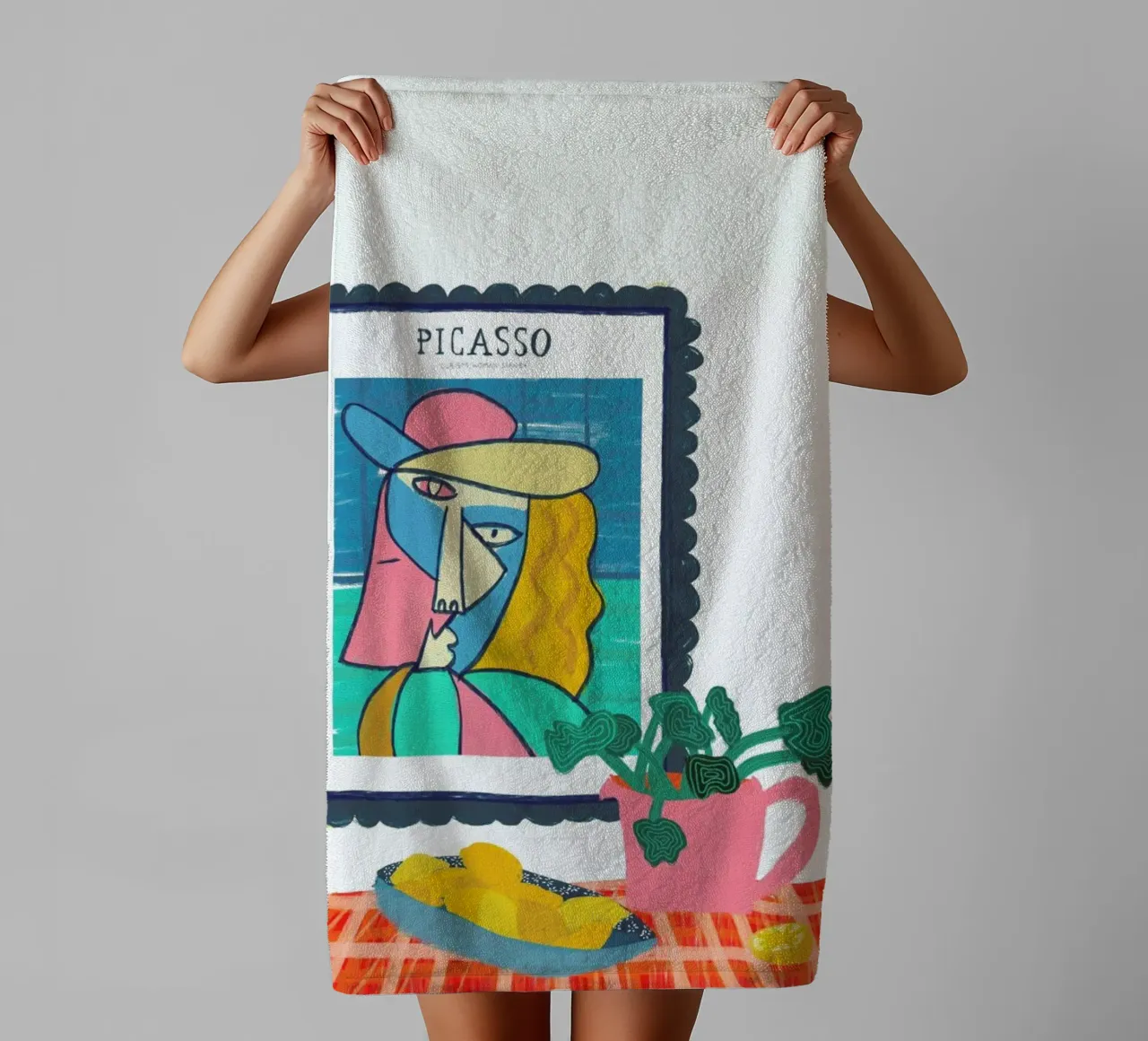 Kitchen Setup towel by Maria Kritzas