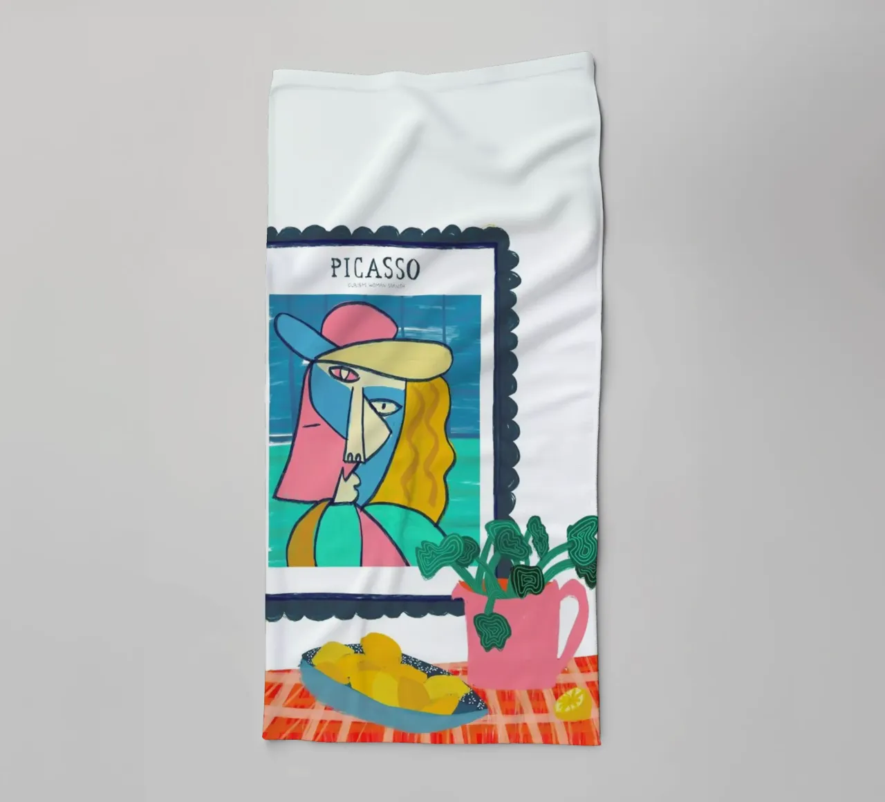 Kitchen Setup towel by Maria Kritzas