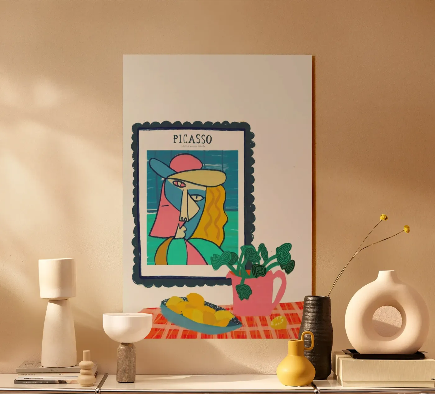 Kitchen Setup acryl van Maria Kritzas