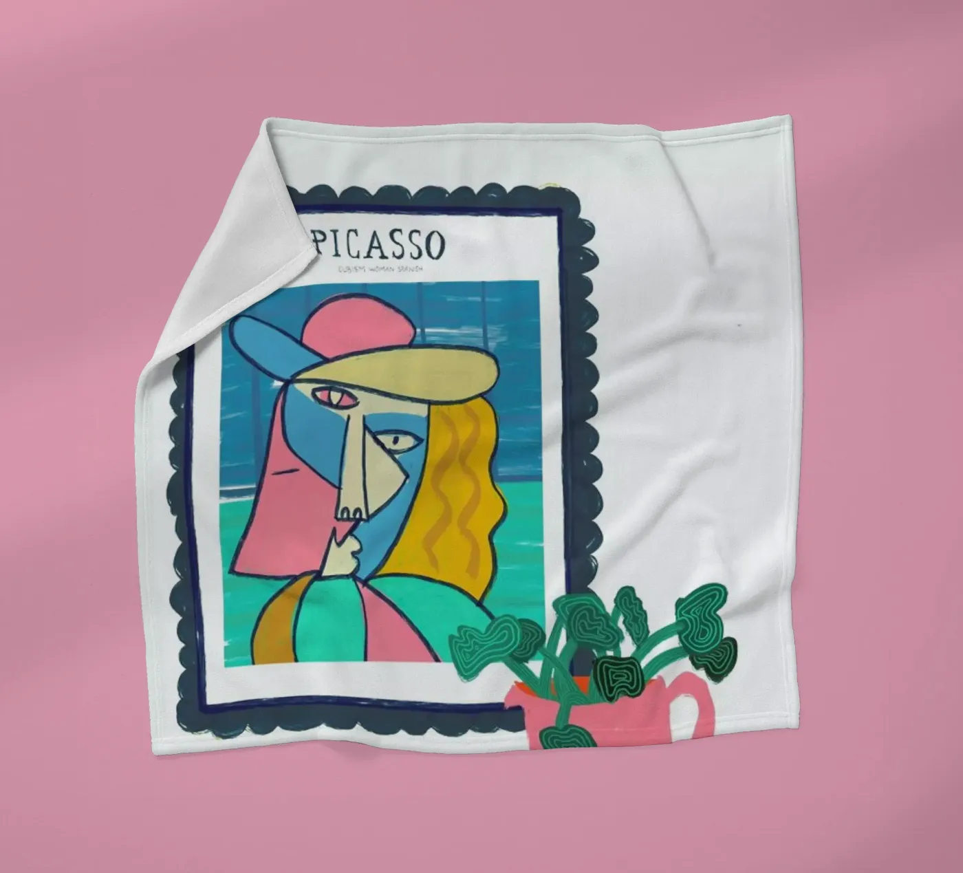 Kitchen Setup fleecedeken van Maria Kritzas