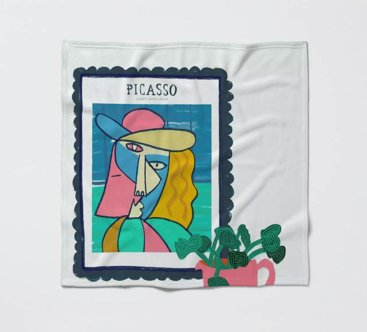 Kitchen Setup fleecedeken van Maria Kritzas