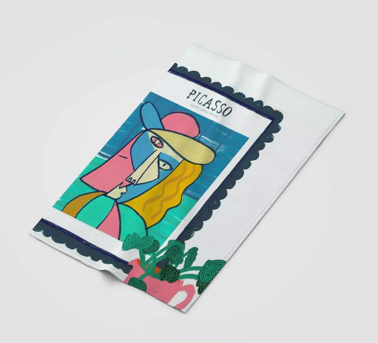 Kitchen Setup fleecedeken van Maria Kritzas