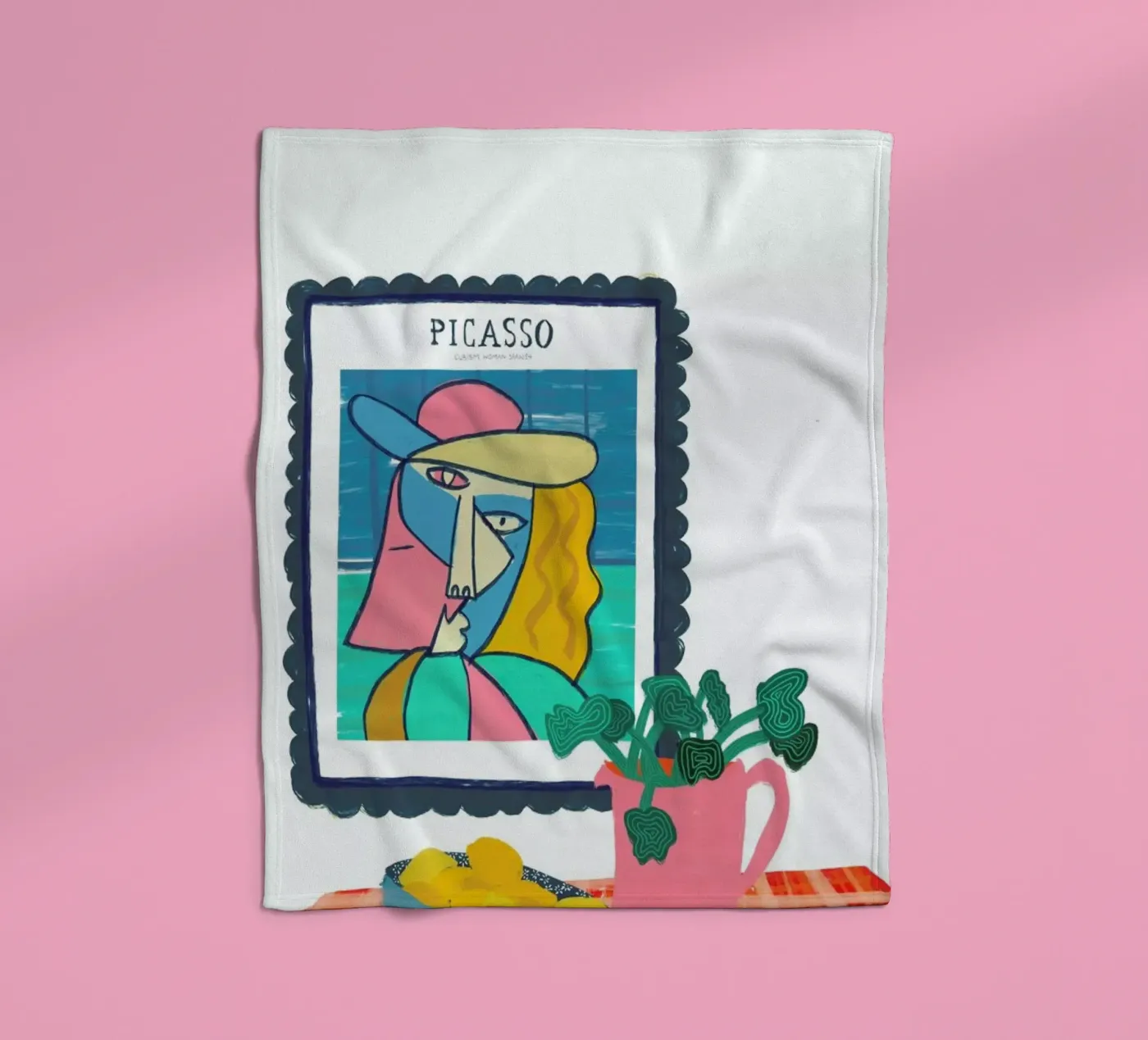 Kitchen Setup fleecedeken van Maria Kritzas