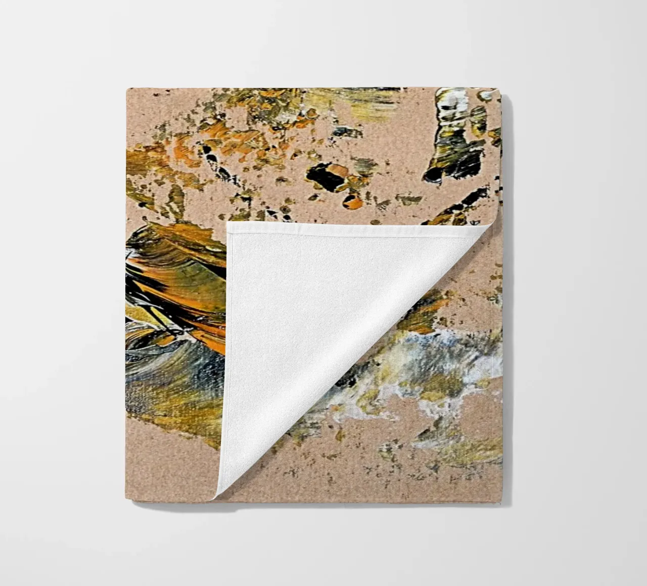 MESSAGE FROM THE HEART 25 telo mare da Thierry Vobmann Abstract painting