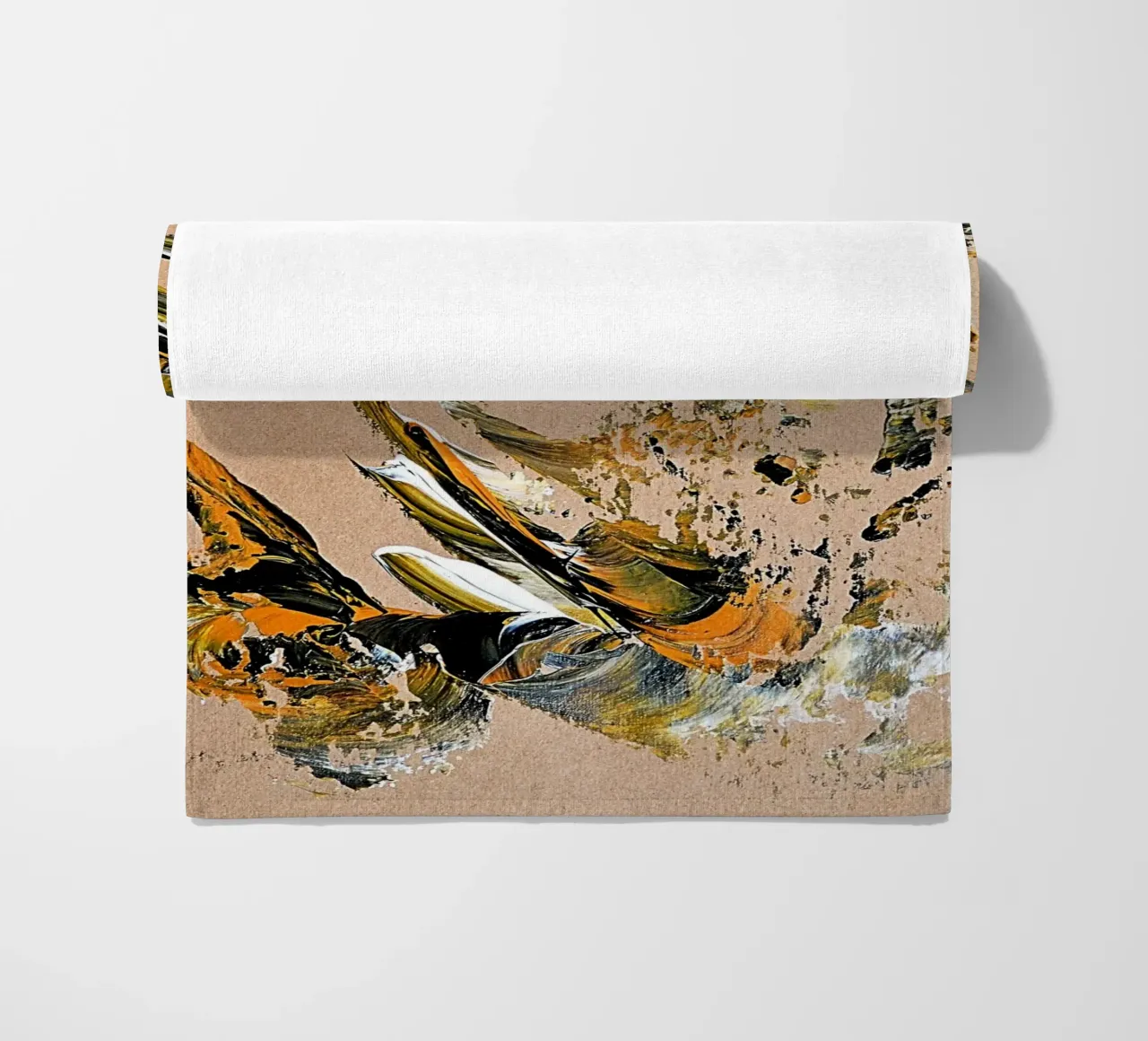 MESSAGE FROM THE HEART 25 telo mare da Thierry Vobmann Abstract painting