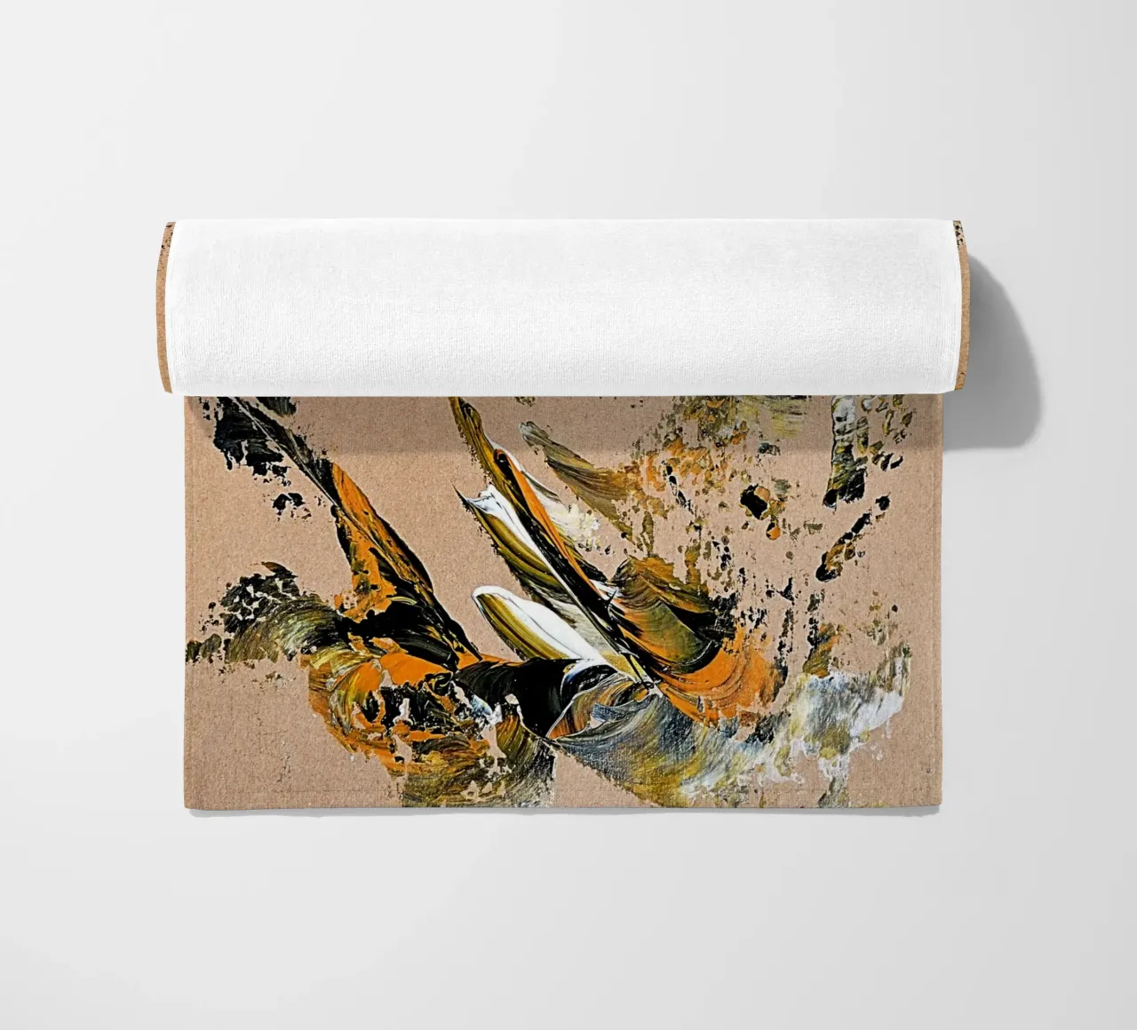 MESSAGE FROM THE HEART 25 telo mare da Thierry Vobmann Abstract painting