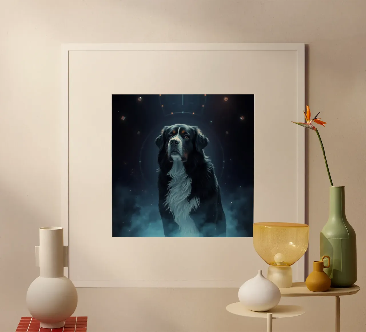Bellissimo cane da montagna bernese #47 poster da Yumis.Beargang.and.Me