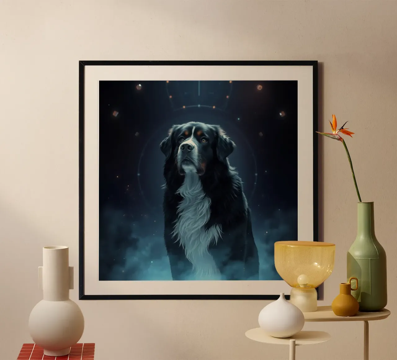 Bellissimo cane da montagna bernese #47 poster da Yumis.Beargang.and.Me