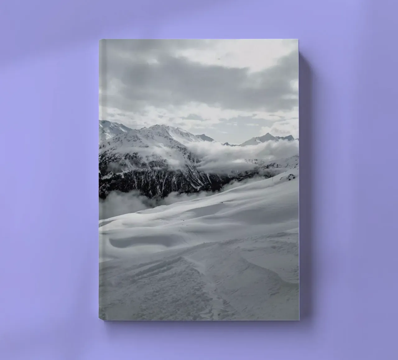 Clouds In The Mountains notebook by Sebastian Hilgetag